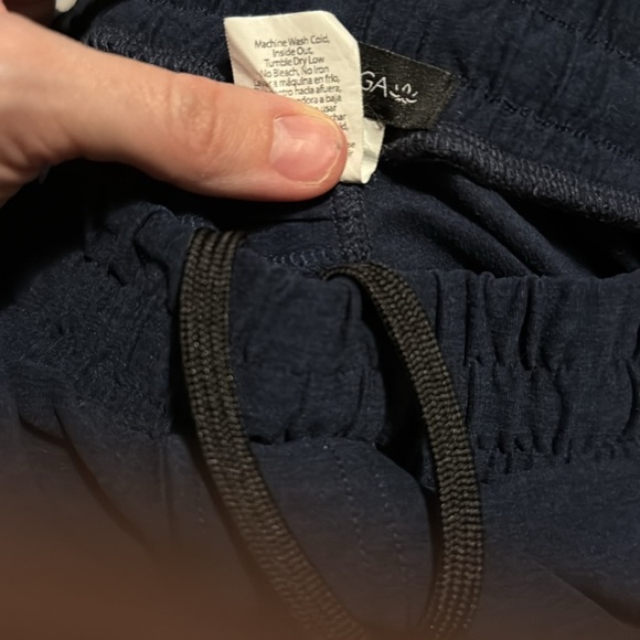 Beyond Yoga Spacedye Take it Easy Men’s Pants Navy Sz Small EUC Slim Fit Active - Picture 13 of 16